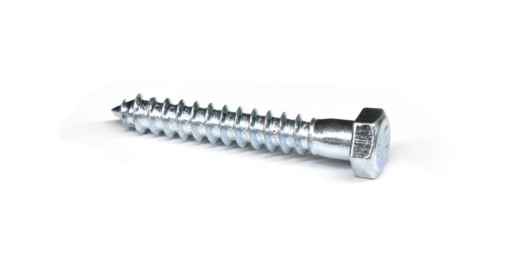 Screw Lag Galvanized 3/8 x 2in