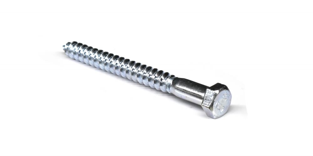 Screw Lag Galvanized 3/8 x 5in