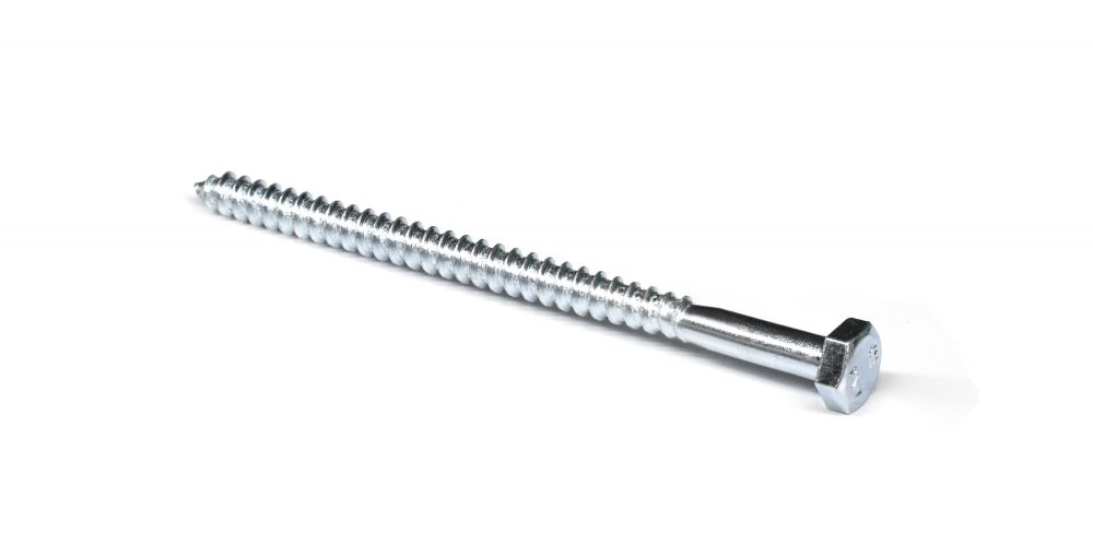 Screw Lag Galvanized 3/8 x 8in