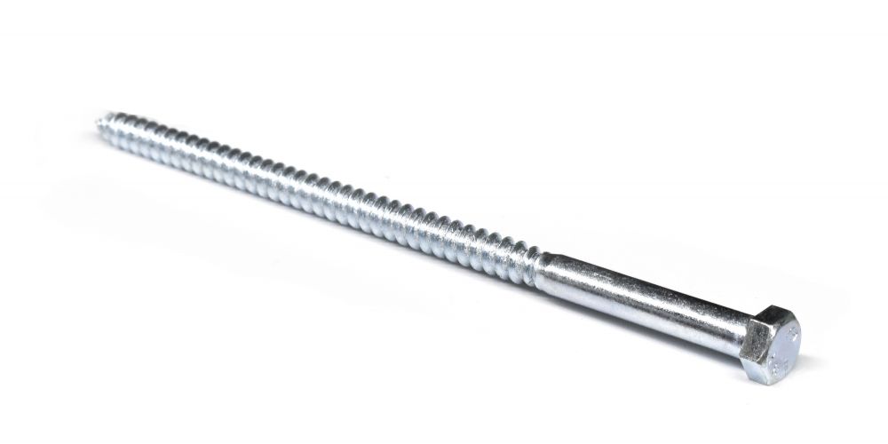 Screw Lag Galvanized 3/8 x 10in