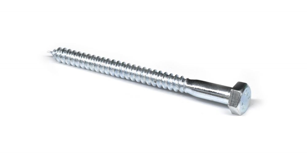Screw Lag Galvanized 1/2 x 4in