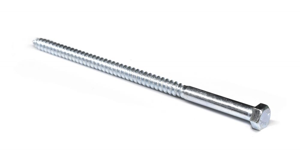 Screw Lag Galvanized 1/2 x 10in