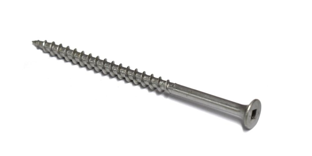 Screw Deck Stainless Steel 12 x 3in