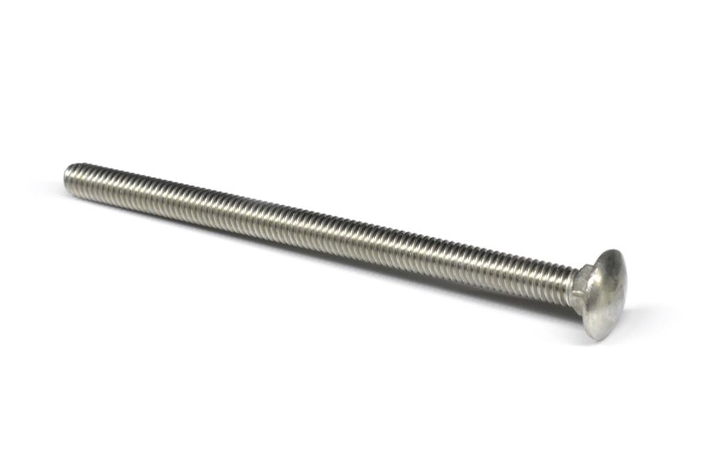 Bolt Carriage Stainless Steel 1/4in x 3in