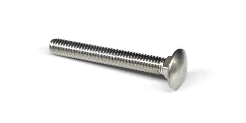 Bolt Carriage Stainless Steel 5/16in x 2in