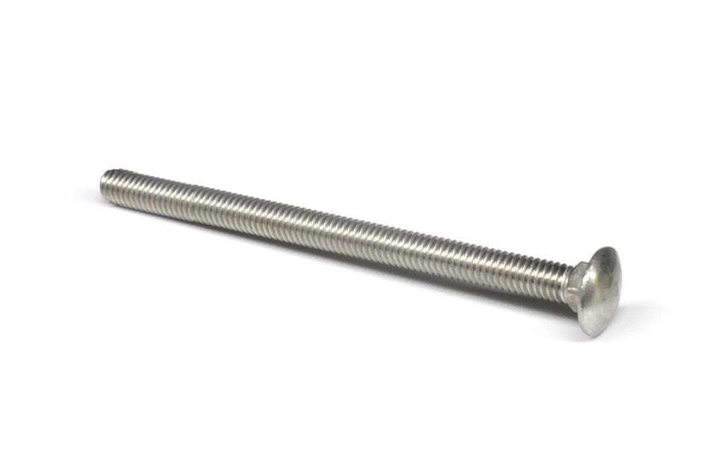 Bolt Carriage Stainless Steel 3/8in x 3in