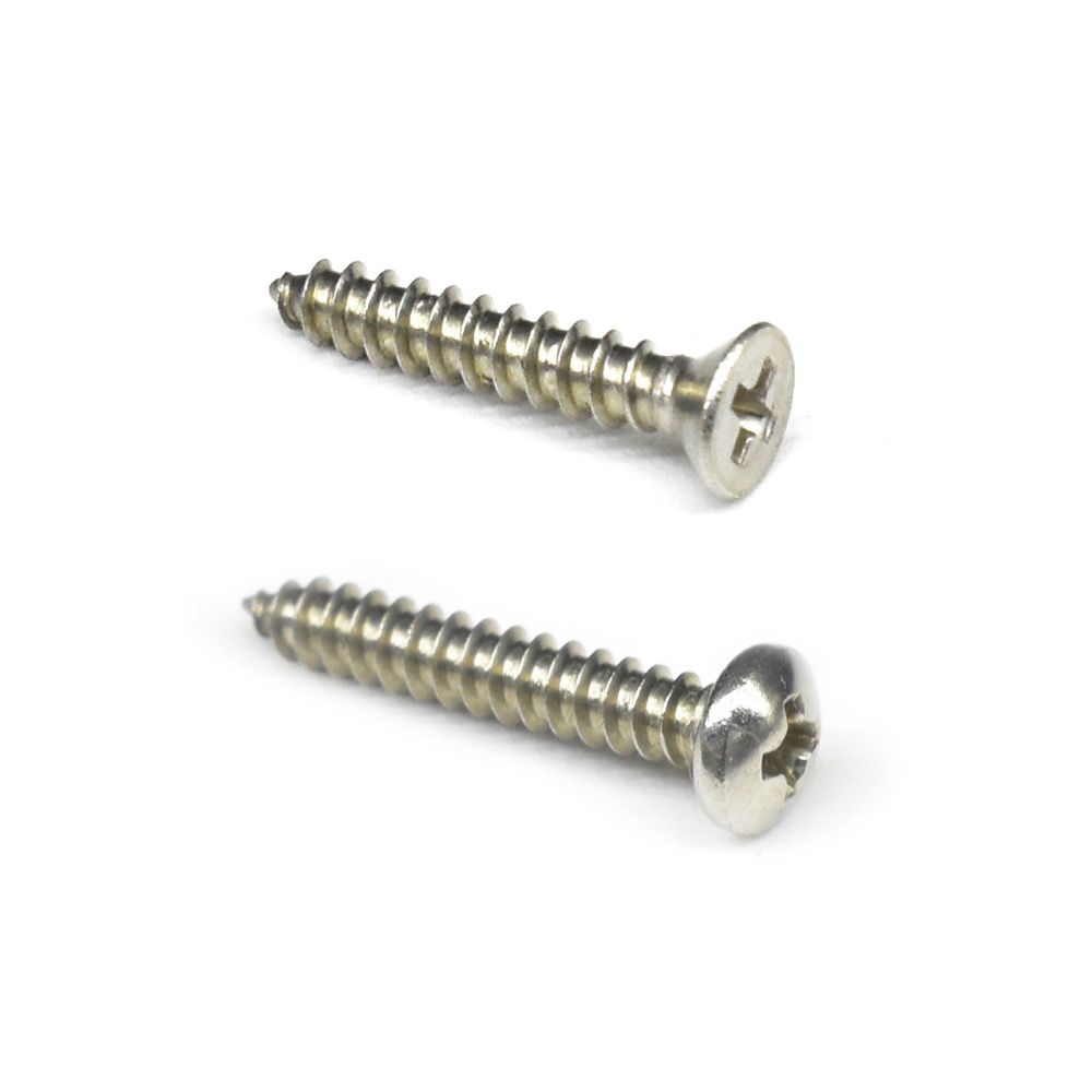 Screw Self-Tapping Stainless Steel 4 x 3/4in