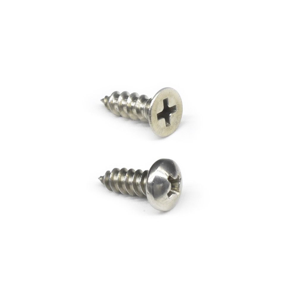 Screw Self-Tapping Stainless Steel 8 x 1/2in
