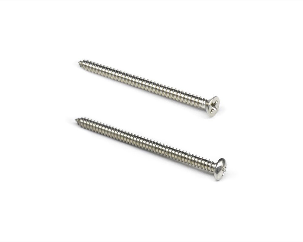 Screw Self-Tapping Stainless Steel 10 x 2in