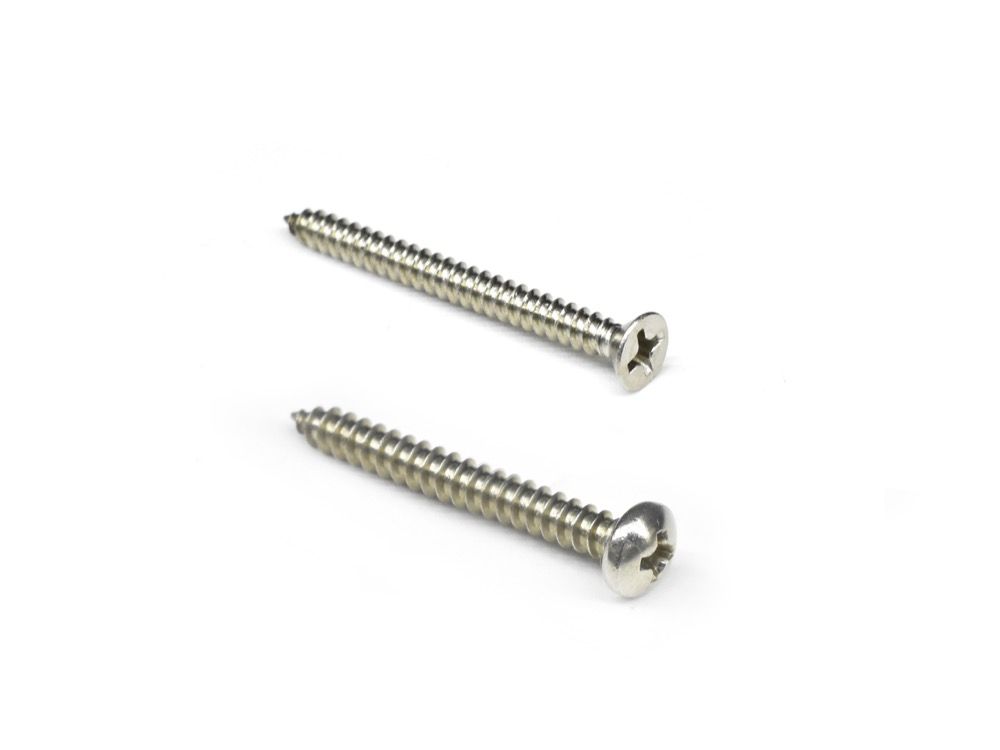 Screw Self-Tapping Stainless Steel 14 x 1-1/2in