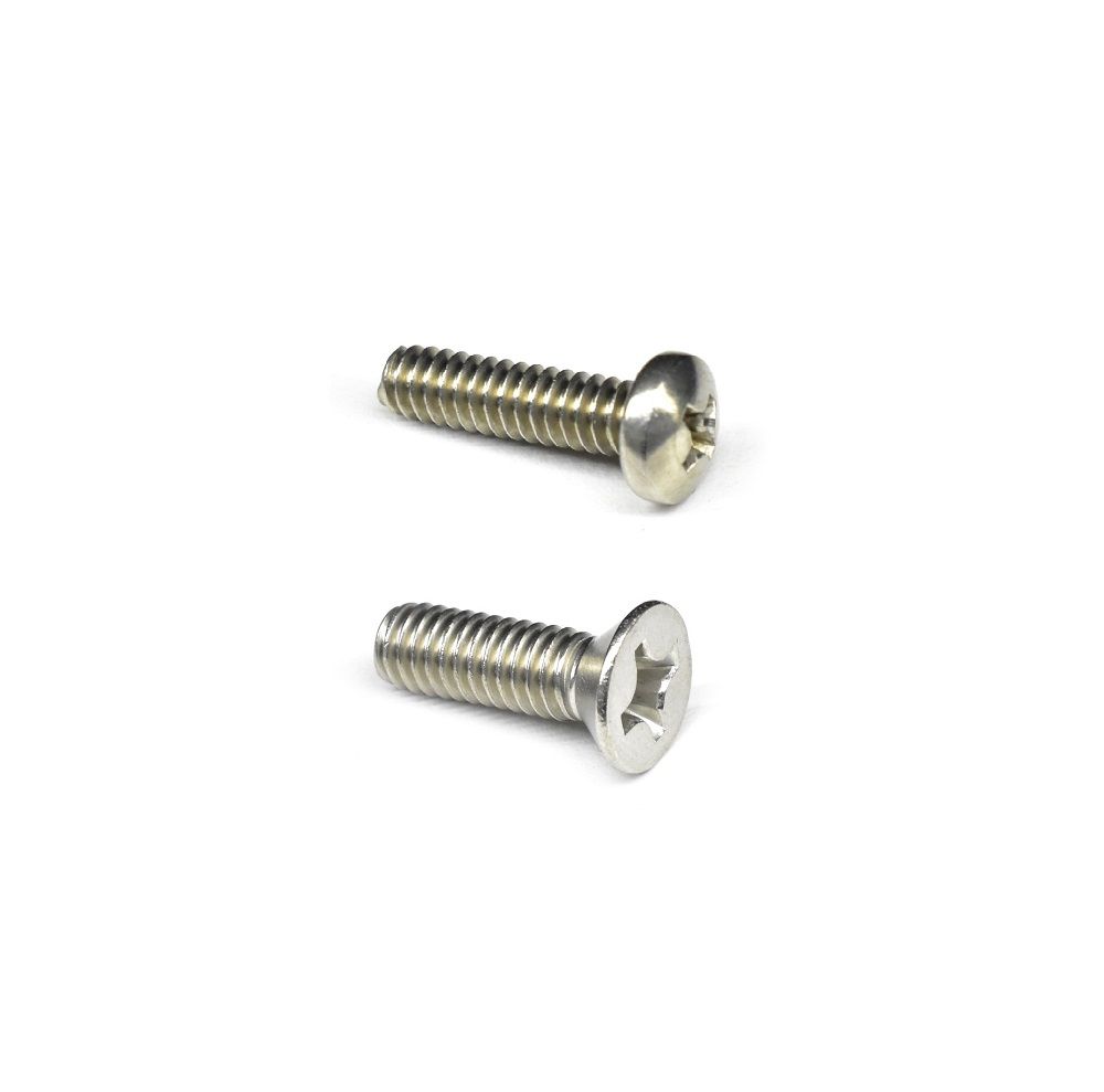 Screw Machine Stainless Steel 10-24 x 3/4in