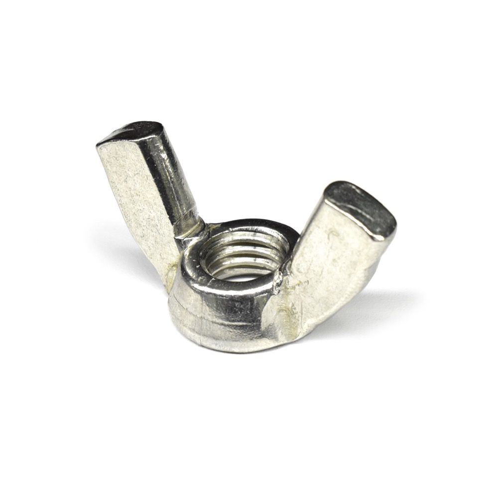 Nut Wing Stainless Steel 3/8in