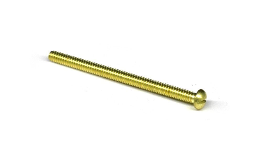 Screw Machine Brass 6-32 x 2in