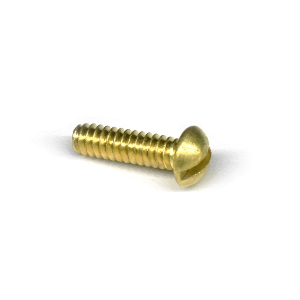 Screw Machine Brass 8-32 x 3/4in