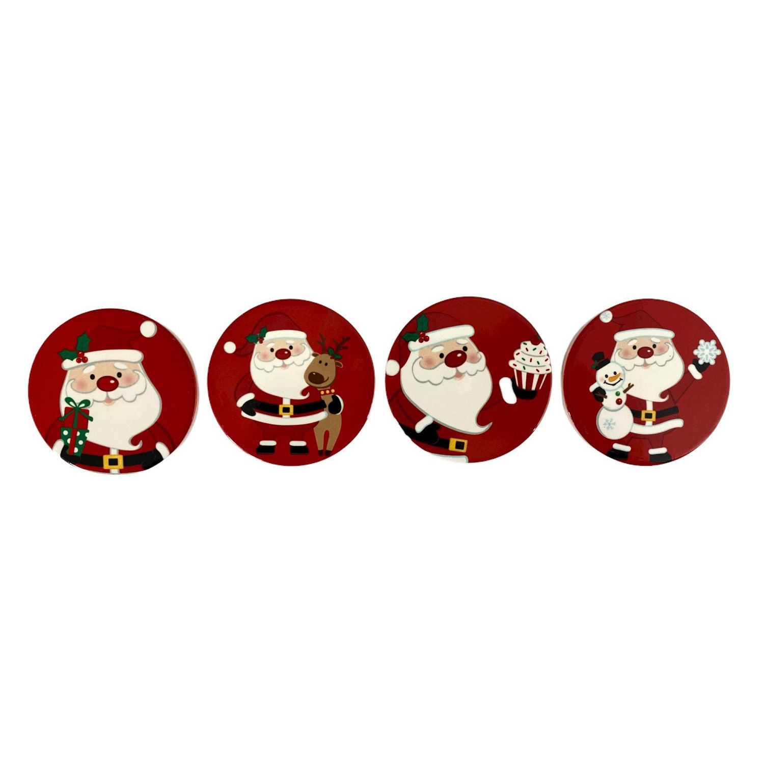 Christmas Magnet Ceramic Assorted (180-2200322)