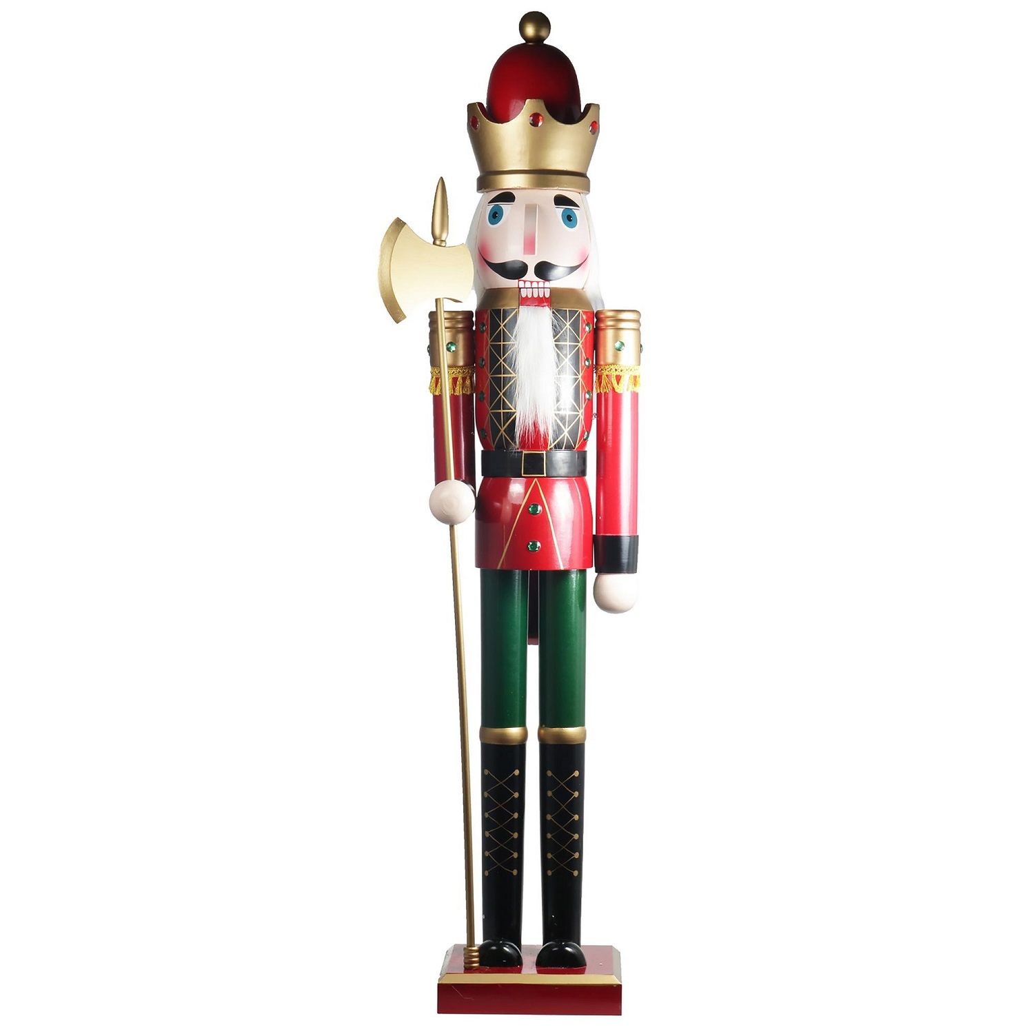 Nutcracker Wooden Hand Painted 60in x 14in (049-414015)
