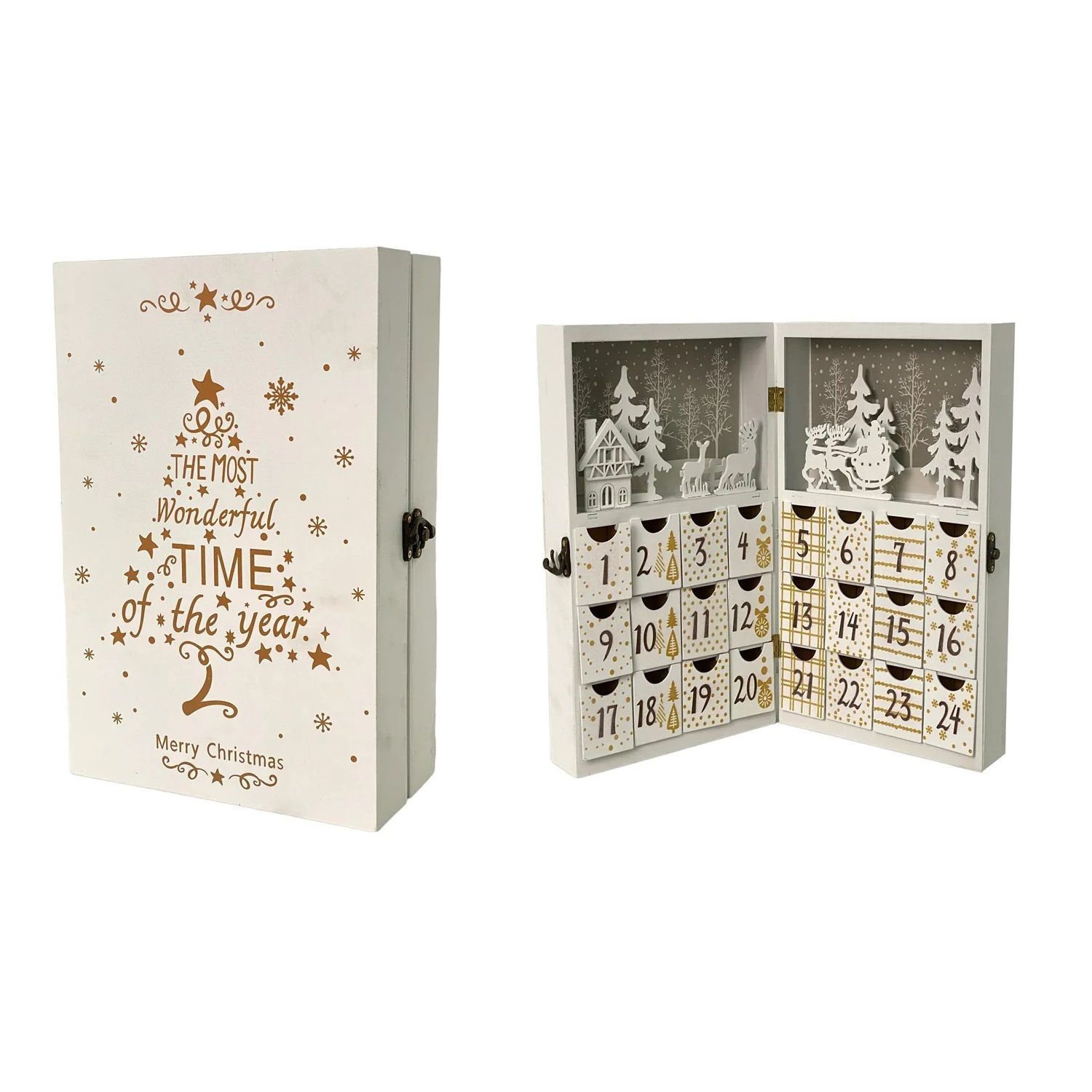 Advent Calender with Lights (120-0100063)