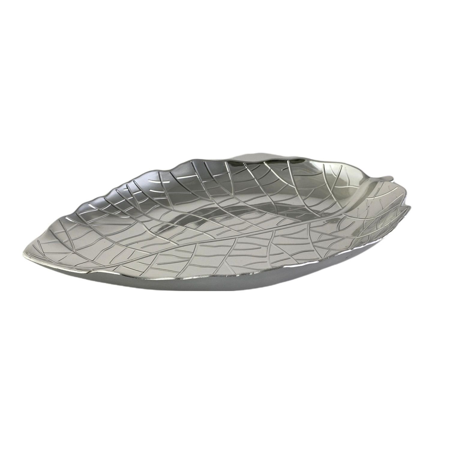 Silver Leaf Plastic Dish Mirror Finish (201-1200123)
