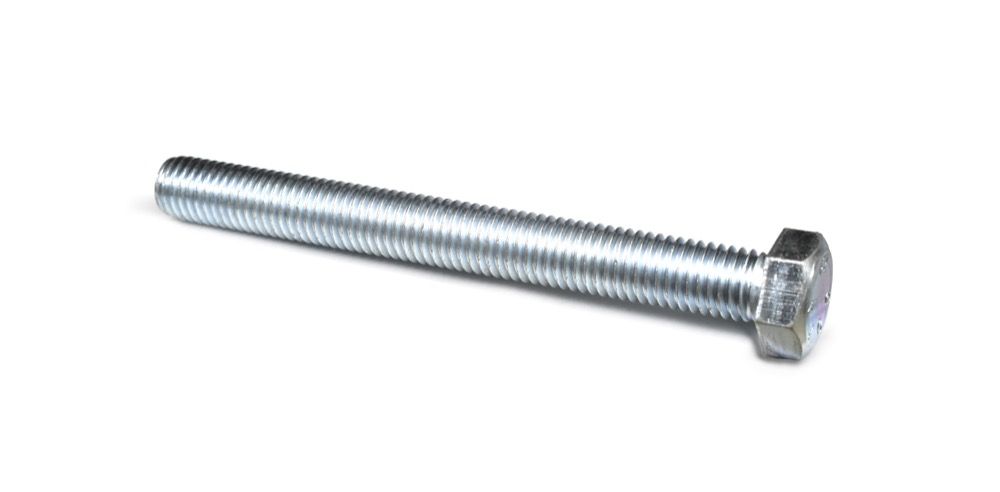 Bolt Hex Full Thread Galvanized 3/4 x 4in