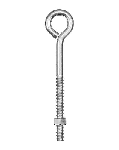Eye Bolt with Nut 1/2in-13 x 10in