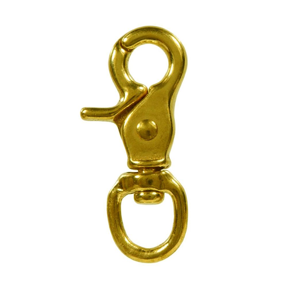 Trigger Snap Swivel Brass 1/2in