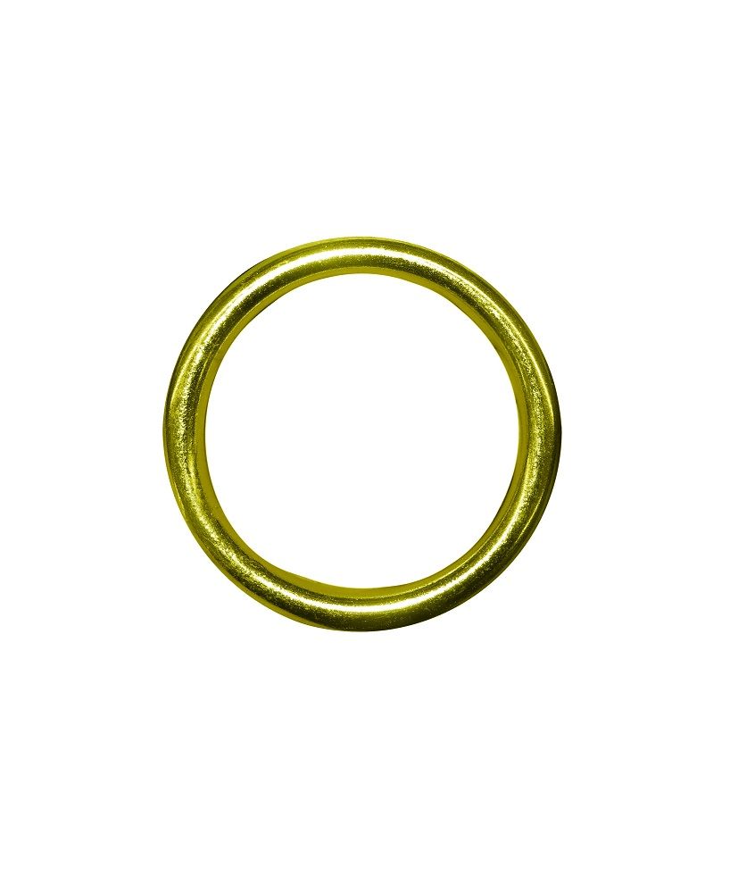 Welded Ring Brass .177 x 1in