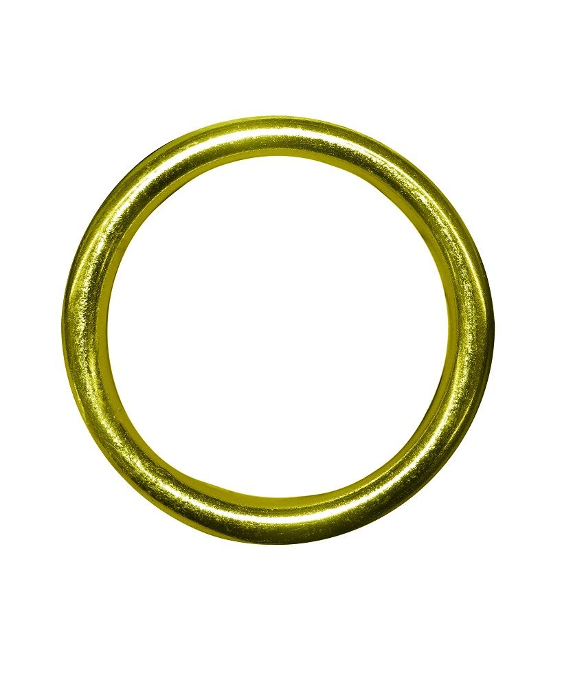 Welded Ring Brass .262 x 2-1/2in