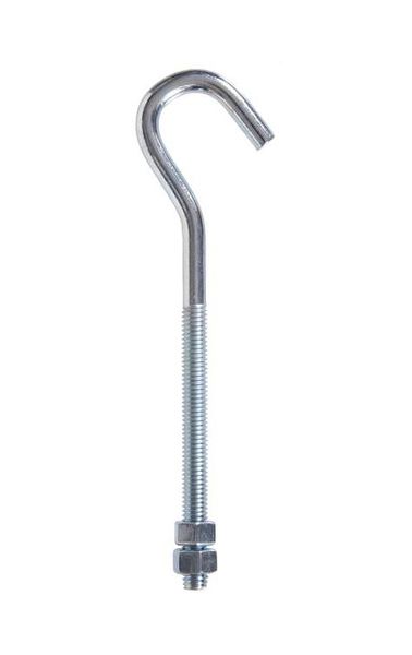 Hook Bolt with Nut 5/16in-18 x 6in