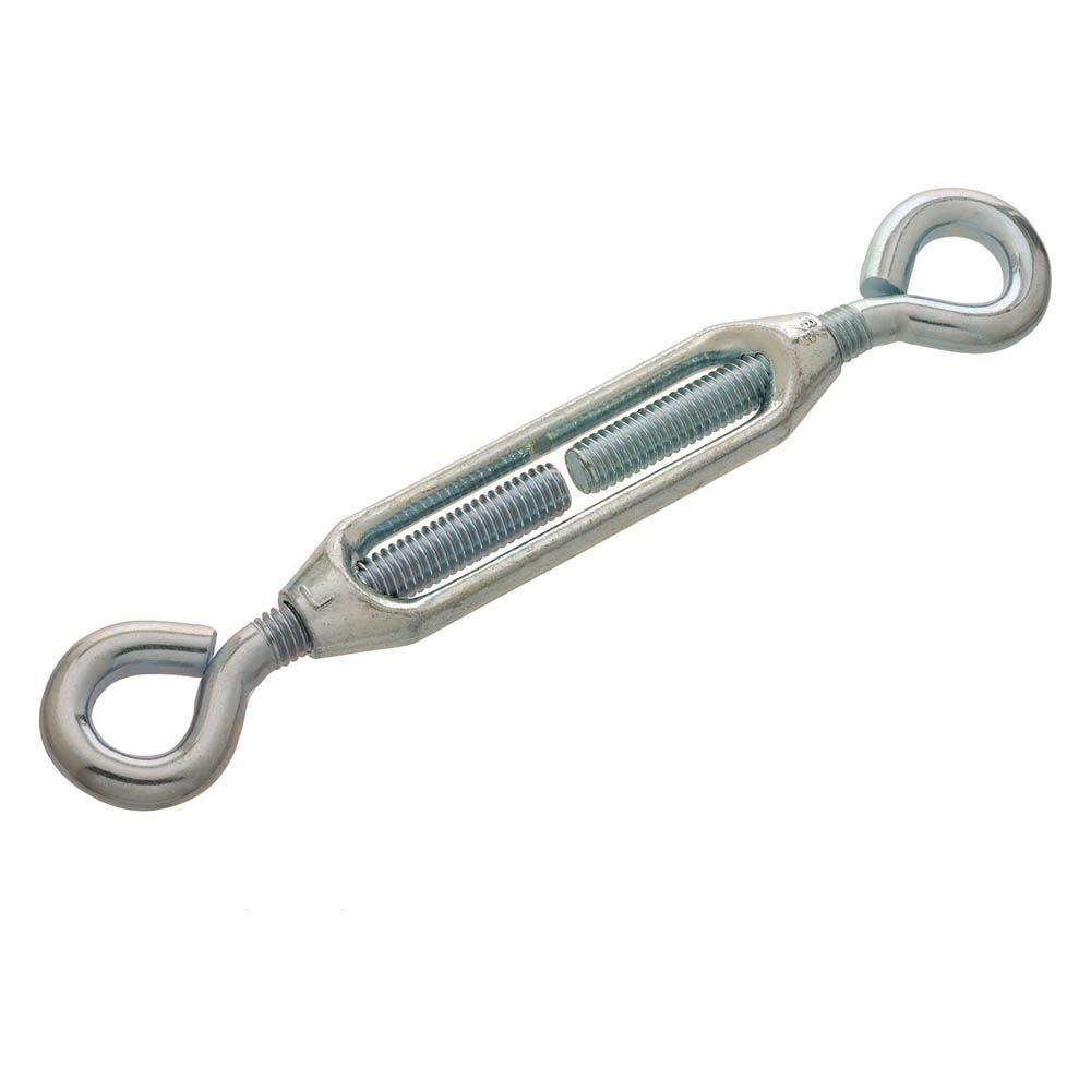Turnbuckle Eye and Eye 1/4in x 7-3/8in