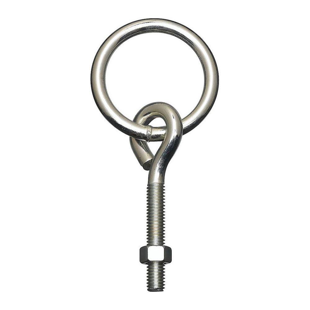Hitch Ring Eye Bolt 3/8in x 3-3/4in