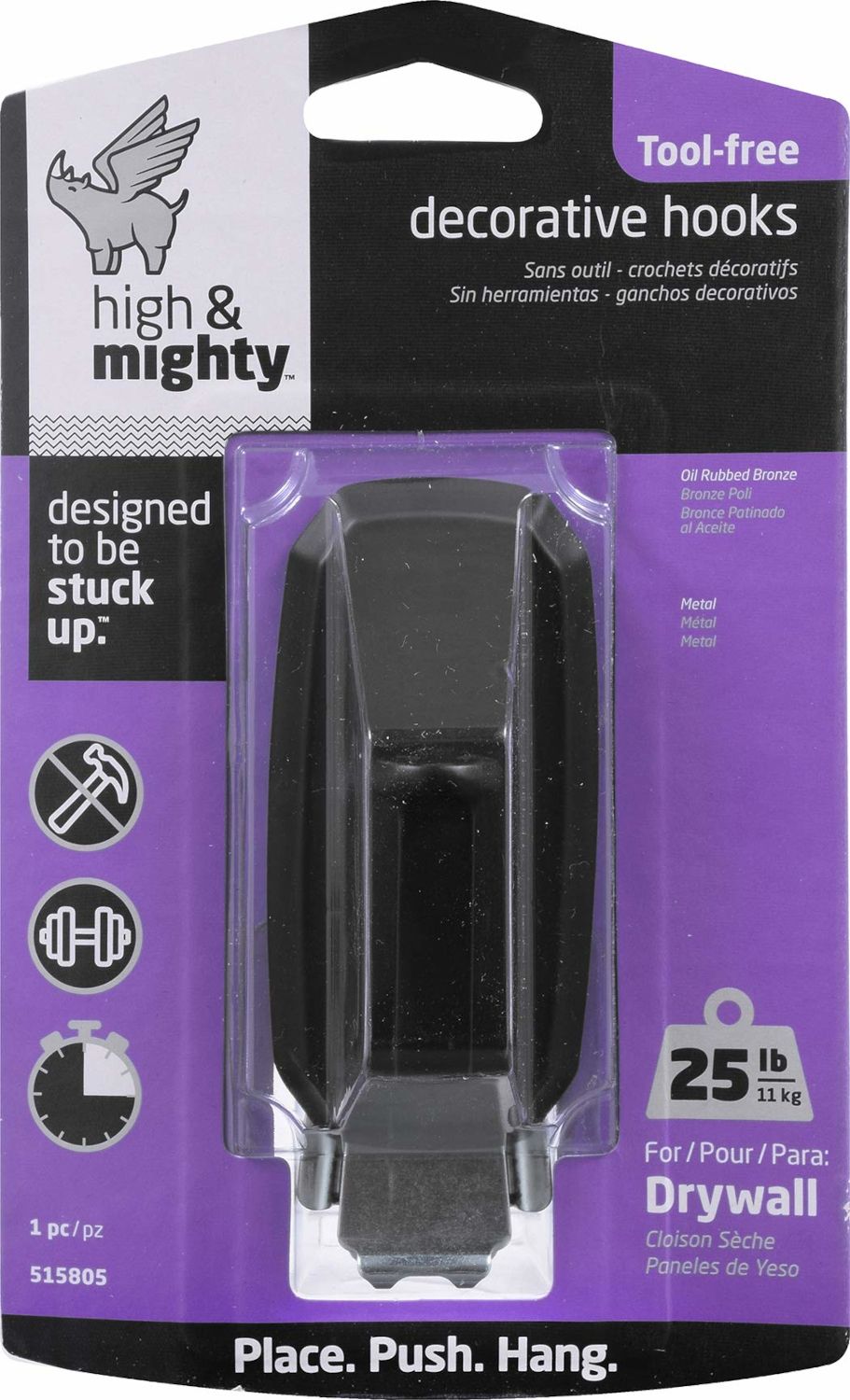 Hook Metal Scallop Bronze 25Lb