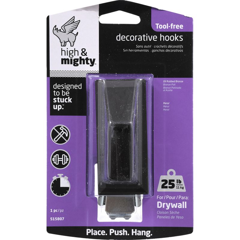 Metal Hook Rectangle Bronze 25lb
