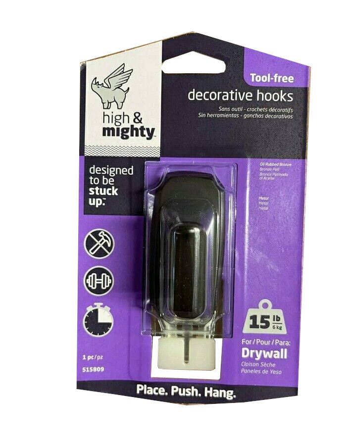 Hook Metal Scalloped Bronze 15Lb