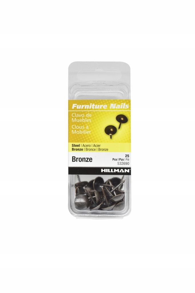 Furniture Nails Bronze 25pc (532690)