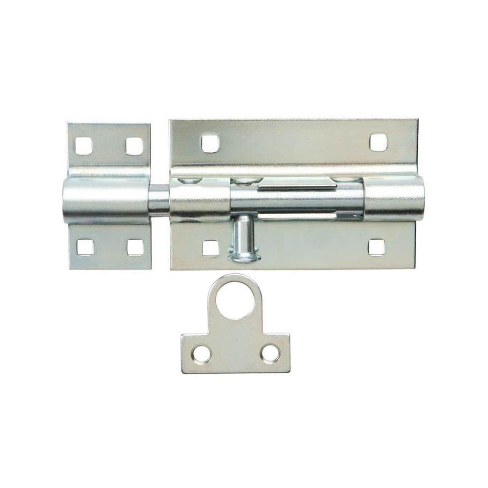 Barrel Bolt Heavy Duty Zinc Plated 8in