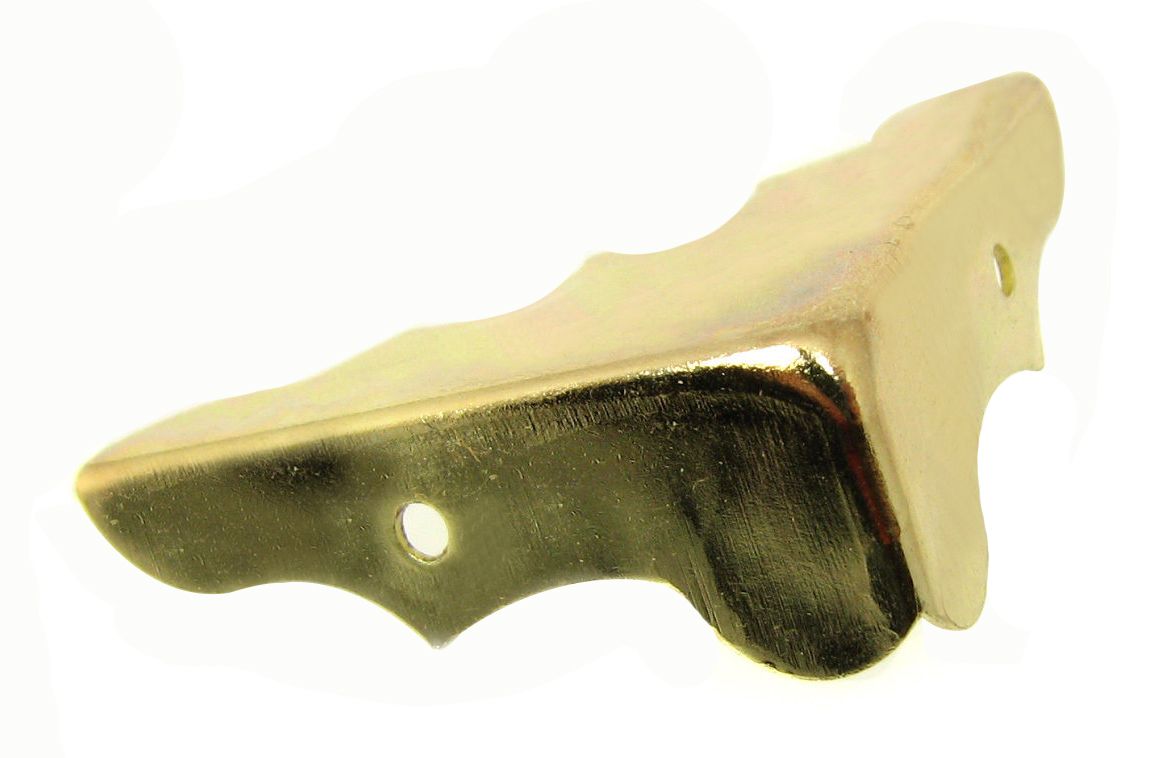 Decorative Corner Solid Brass 7/16in
