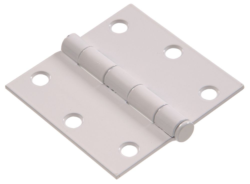 Hinge Door Square White 3in