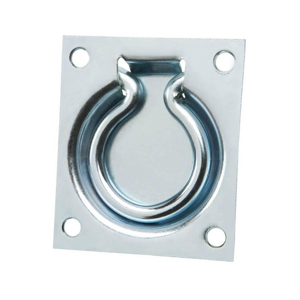 Trap Door Ring Zinc 3in x 3-1/2in