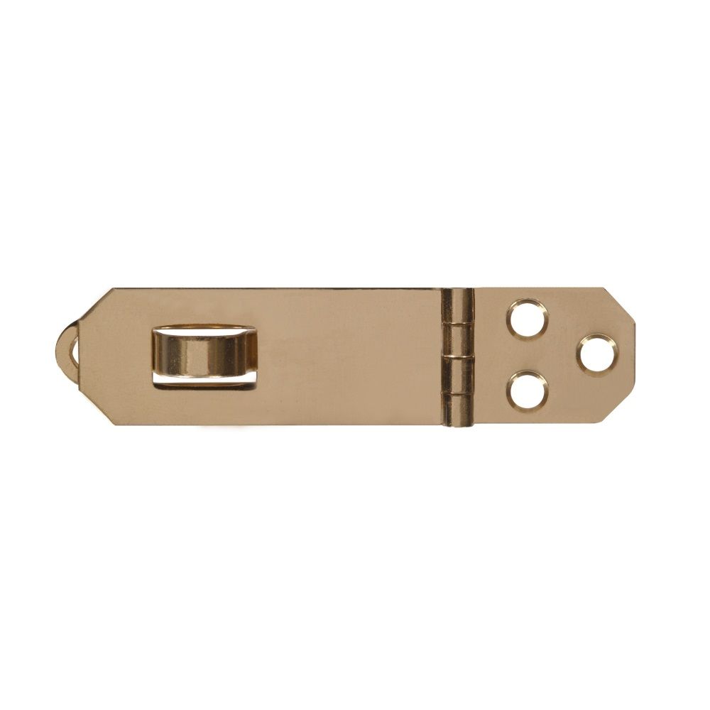Hasp Mini Solid Brass 3/4in