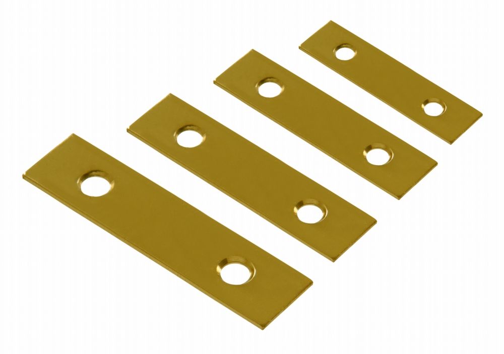 Mending Plate Solid Brass 2in 4pc