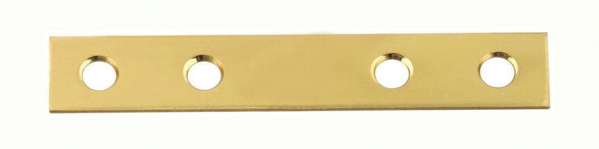 Mending Plate Solid Brass 3in 4pc