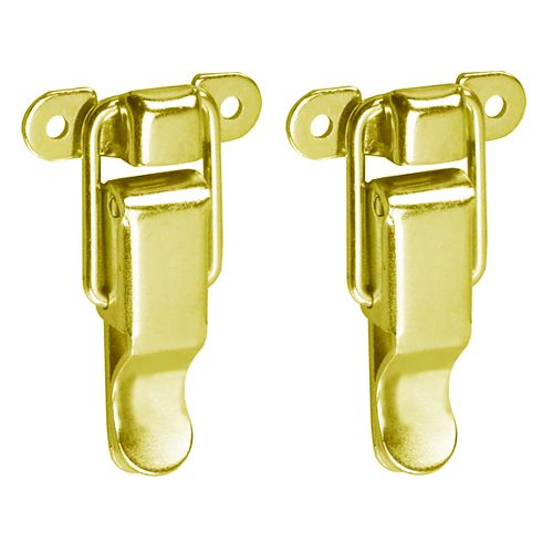 Drawer Catch Brass Plated