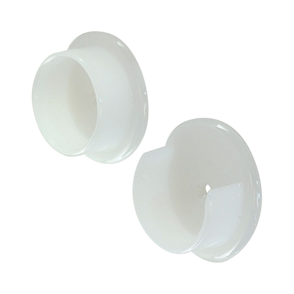 Closet Rod Holder Set Plastic