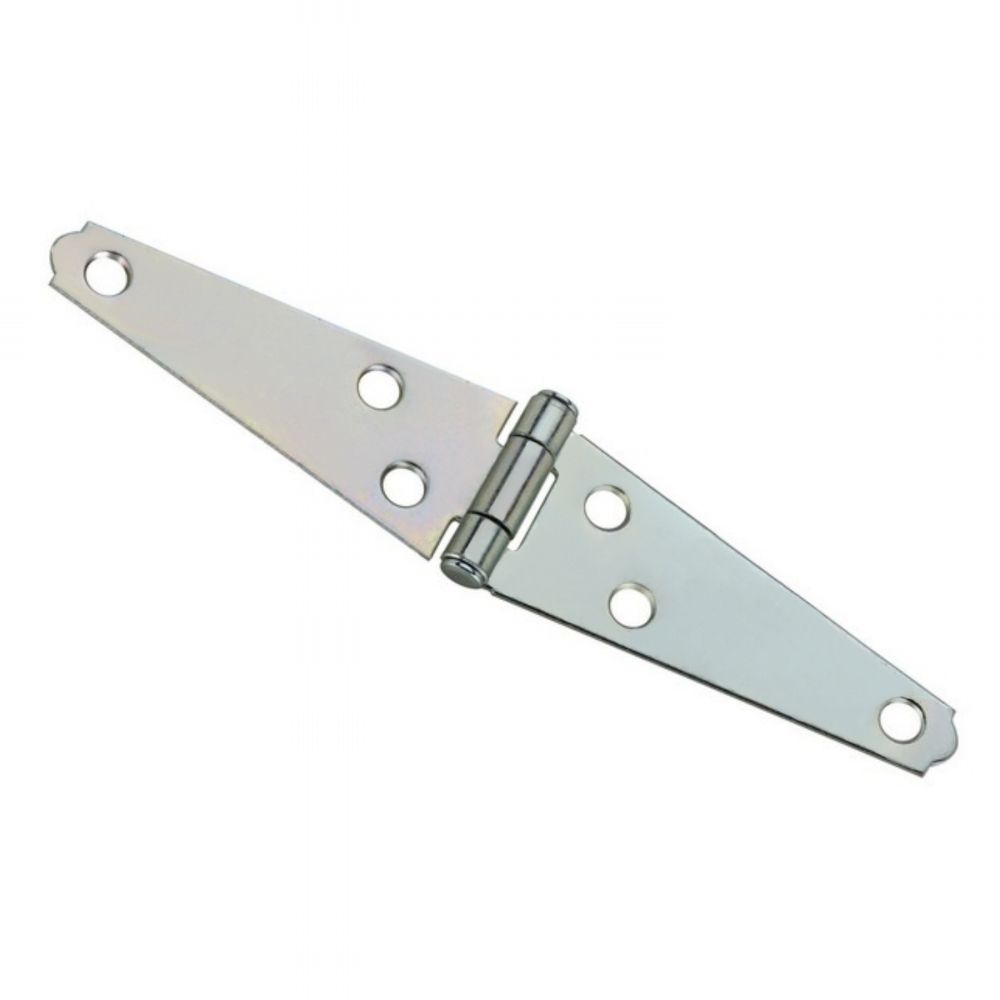 Hinge Strap Light Zinc 3in 2pc