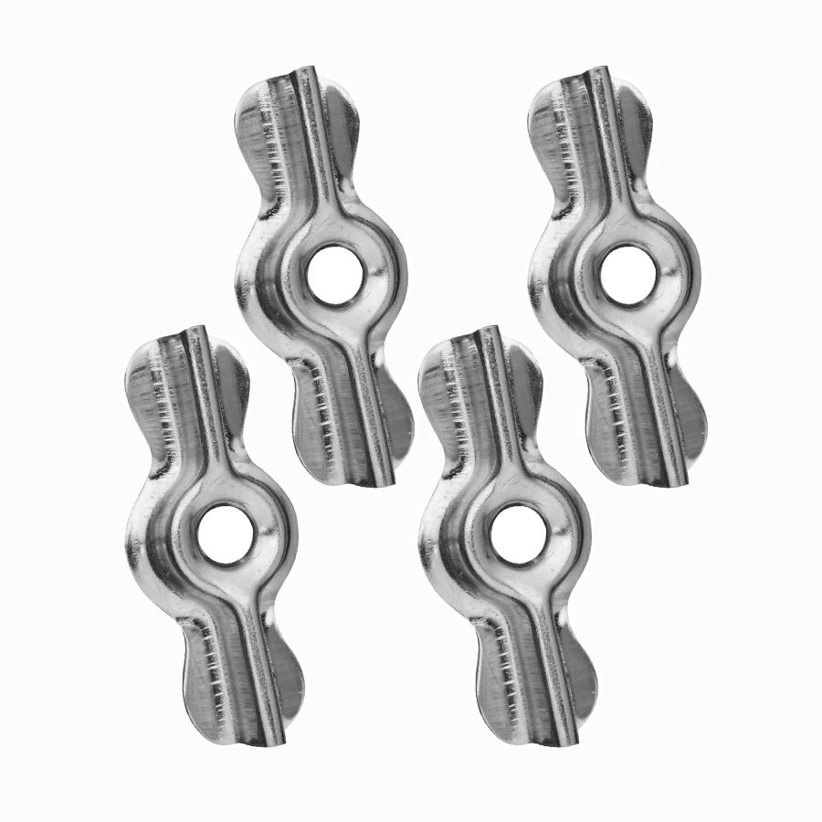 Turn Buttons Zinc 1-3/4in 4pc