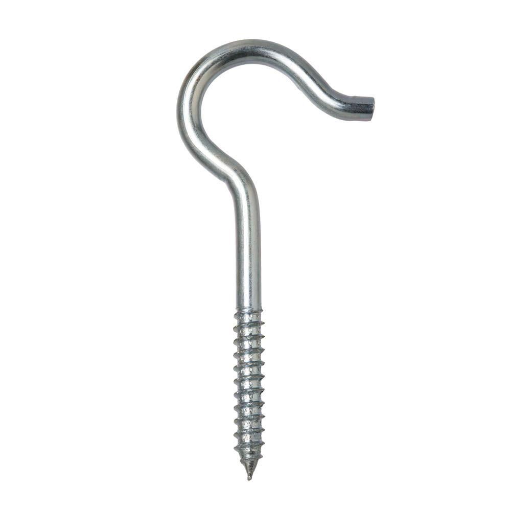 Screw Hook Heavy Duty Stainless Steel 3/8in x 4-1/2in