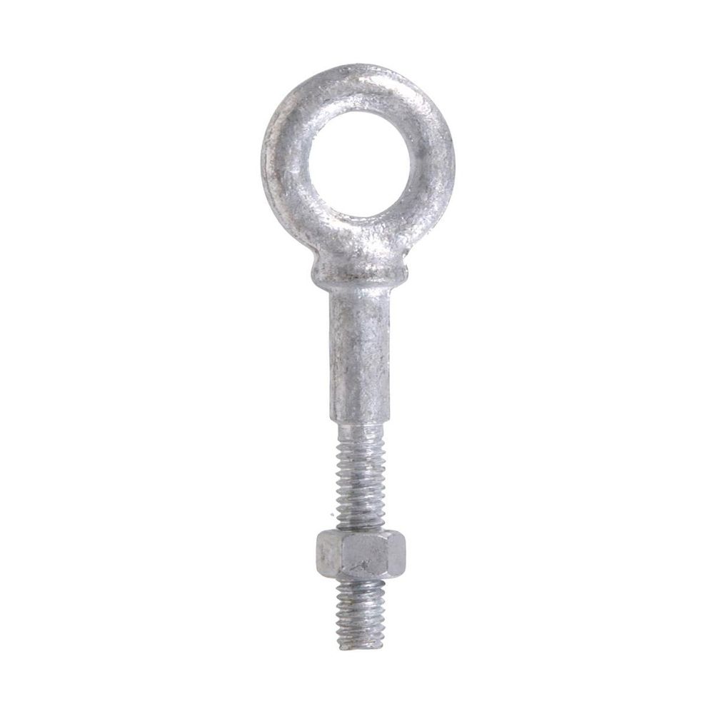 Eyebolt with Nut Forged 3/8in x 4-1/2in