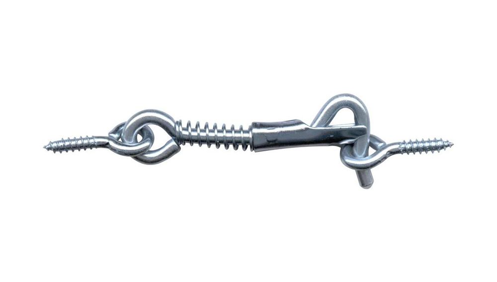 Hook Eye Safety Gate Zinc 2-1/2in