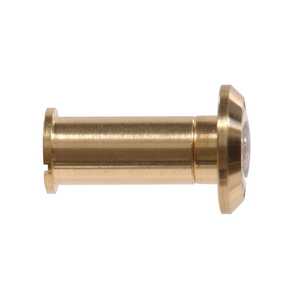 Door Viewer 200 Degree Solid/Bright Brass