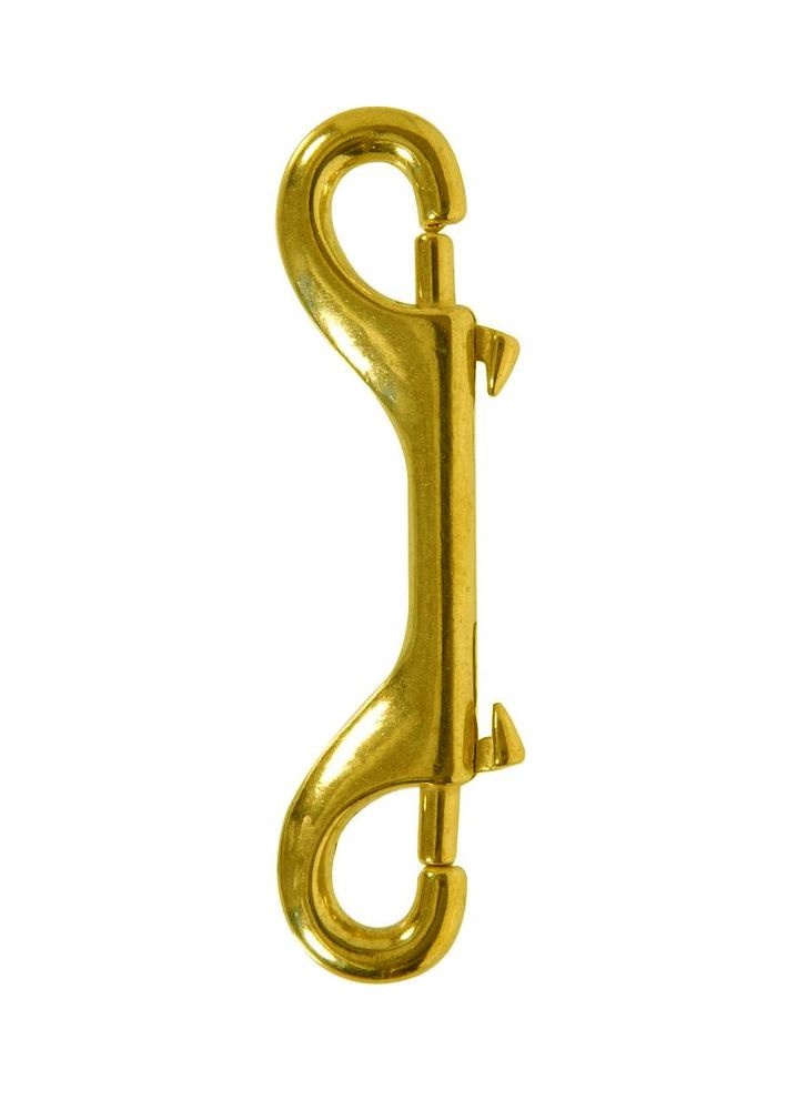 Snap Bolt Double End Solid Brass 4-1/8in